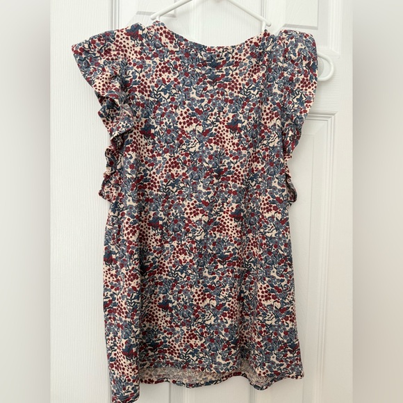 NATION LTD Paulette Floral Flutter Tank Size S - Picture 1 of 5